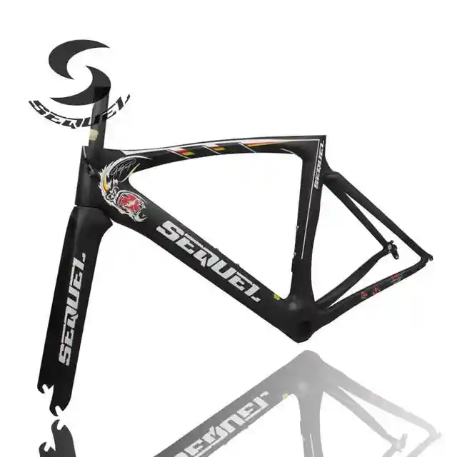 $US $412.85 SEQUEL Brand carbon road frame 100% carbon fiber SE09-2 chinese carbon frames 46/49/52/54/56/58cm m