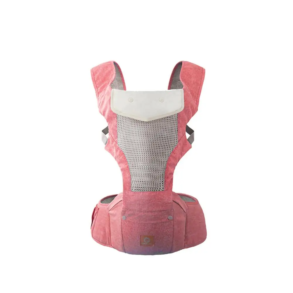 Kidlove Baby Carrier многофункциональное модное Хипсит(пояс для ношения ребенка) для детей Детское сиденье для путешествий 0-18 месяцев - Цвет: Pink