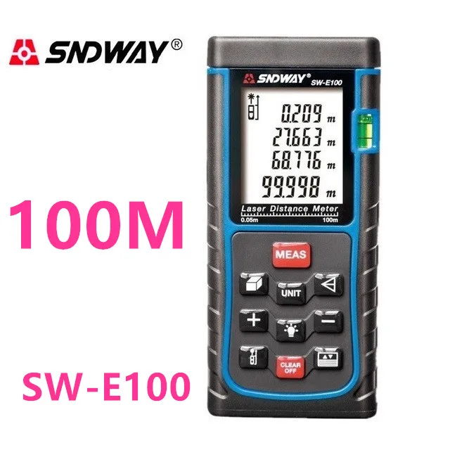 

Free sihpping 100m LDM-X100 Laser distance meter bubble level Tape tool Rangefinder Rang finder measure Area/Volume M/Ft/Inch