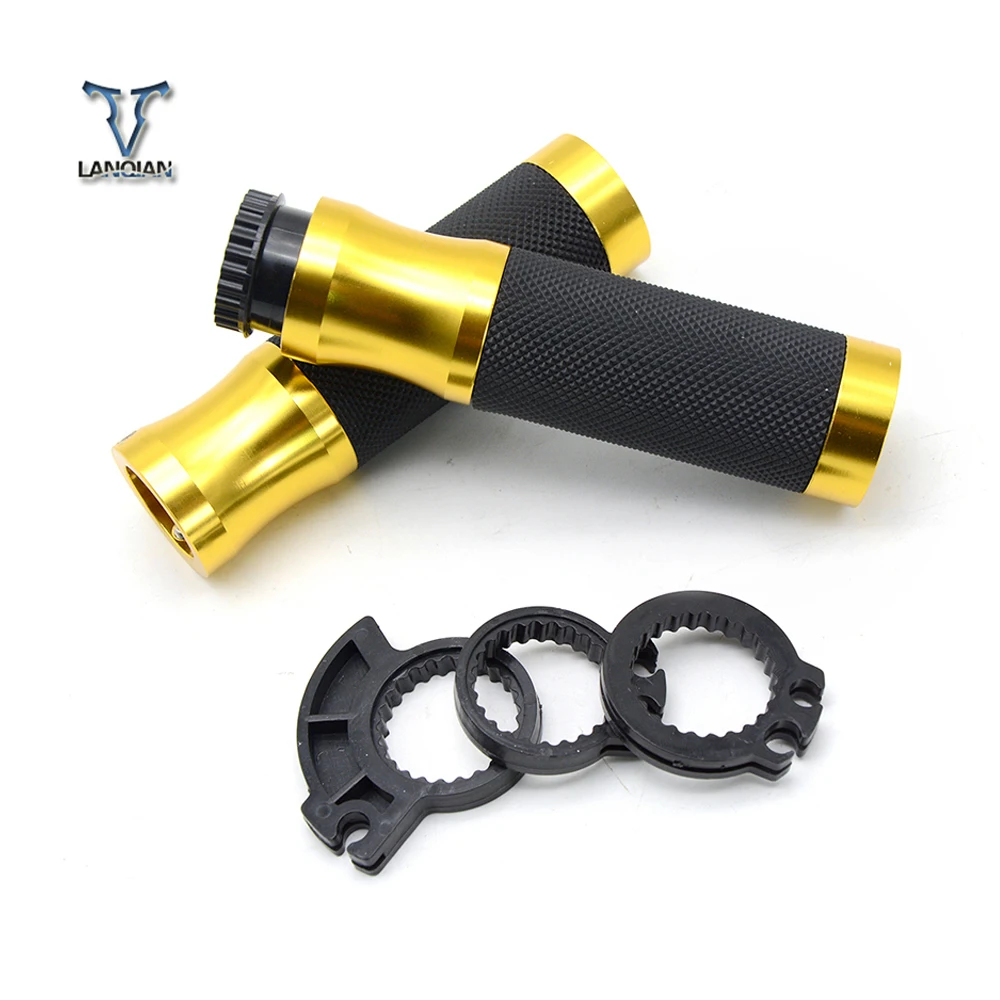 Motorcycle Hand Grips Handle Rubber Bar Handlebar Gel Grips Ends for KAWASAKI ZX-6R ZX-10R ZX-12R ZZR1400 Z800 Z1000 Z1000SX