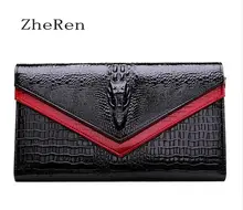 bag for women Brand of Genuine Leather Handbags Crocodile Pattern Women Messenger Bag Chain evening Clutch women’s wallet