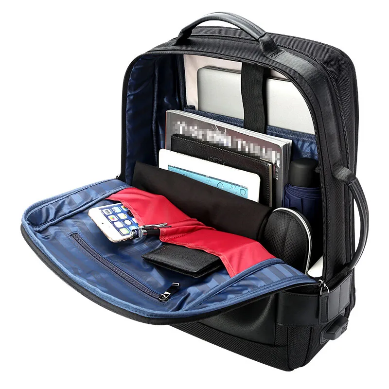 Caliente Anti robo hombres Mochila 15,6 impermeable mochilas de hombre de cuero Mochila viaje Mochila de carga USB Caliente Anti robo hombres Mochila 15,6 impermeable mochilas de hombre de cuero Mochila viaje Mochila de carga USB