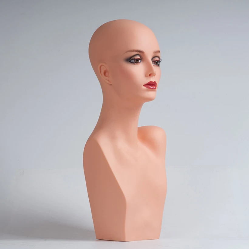 Tête De Mannequin Robuste En Mousse - Réaliste - Pour Maquillage, Perruques, Casques - Neuve