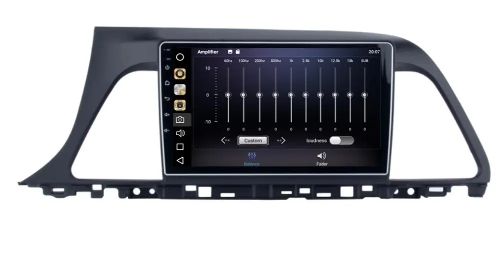 Автомобильная аудиосистема Carplay 9 дюймов Android 0 для Hyundai Sonata 2015 2016 головное