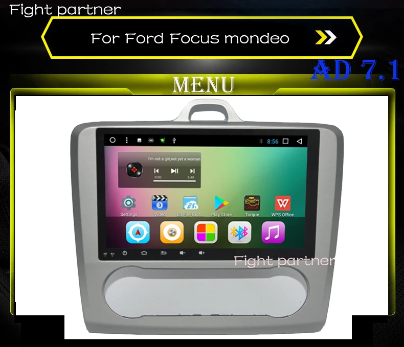 Discount Factory price car dvd Multimedia for Ford Focus 2 2004-2011 Mondeo Galaxy S-max smax Kuga c-max gps wifi navi rds 0