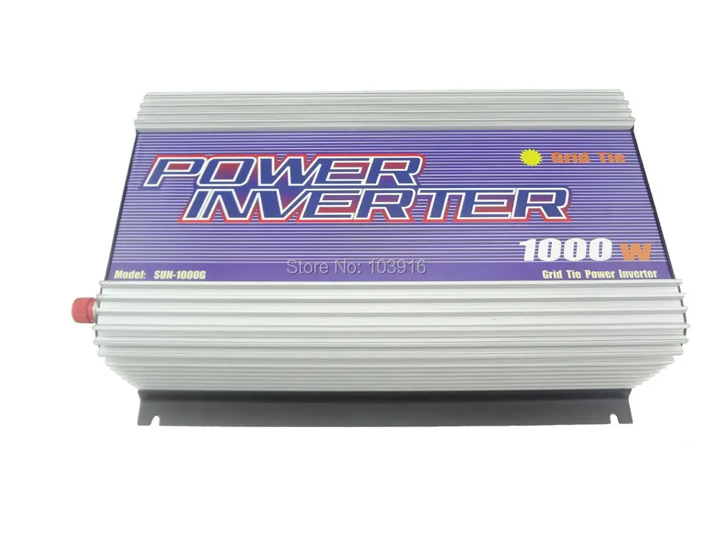 

1000W 22V-60VDC Input 120V AC Output Grid Tied Inverter for photovoltaic system, MS-SUN-1000G-22A