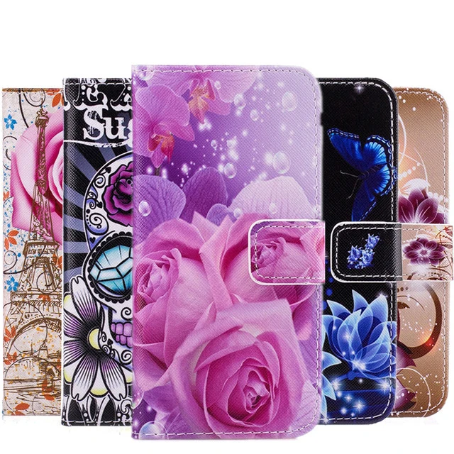

for iPhone X 7 8 Plus 6 6S Plus Wallet Case Flip Leather Cases Stand Holders Phone Shell Cover for Apple iphone 5 5S SE