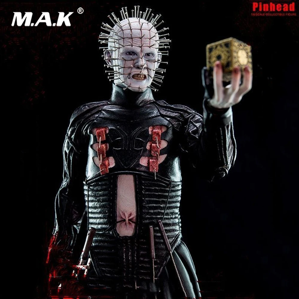 Коллекционная 1/6 ScaleHellraiser III Hell on Earth Pinhead Коллекционная 12 "фигурку куклы игрушечные лошадки подарок