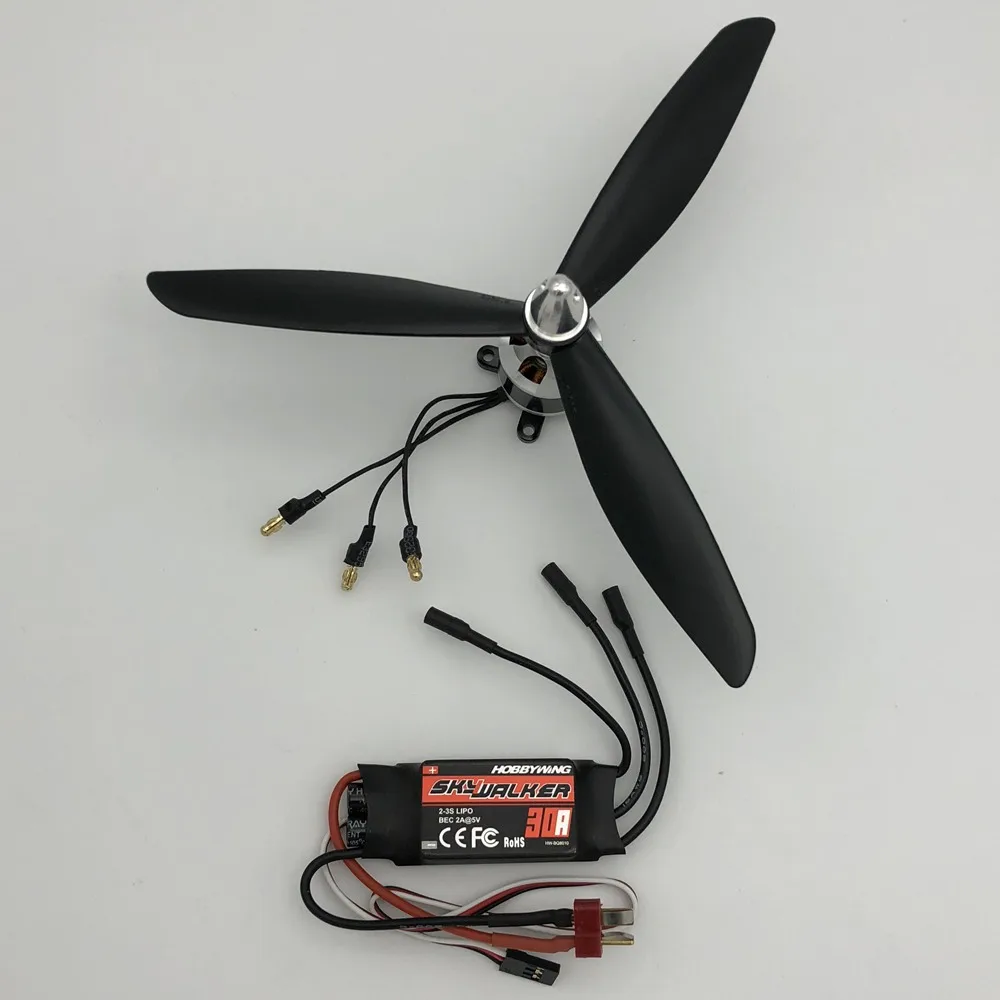 

8 inch 8045 3 blade propeller CW CCW with Hobbywing 30A ESC with motor for Remote control FPV Quadcopter