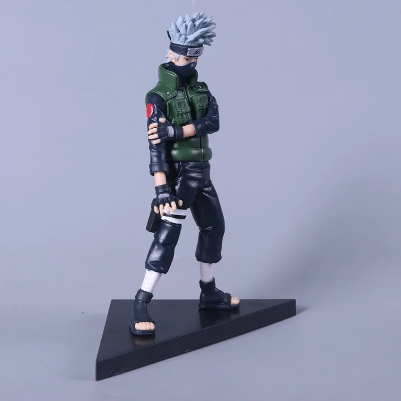 

ZXZ 18.5cm Anime Naruto Akatsuki Sasuke Kakashi PVC Version Action Figures Figurine Collection for children Model Toy