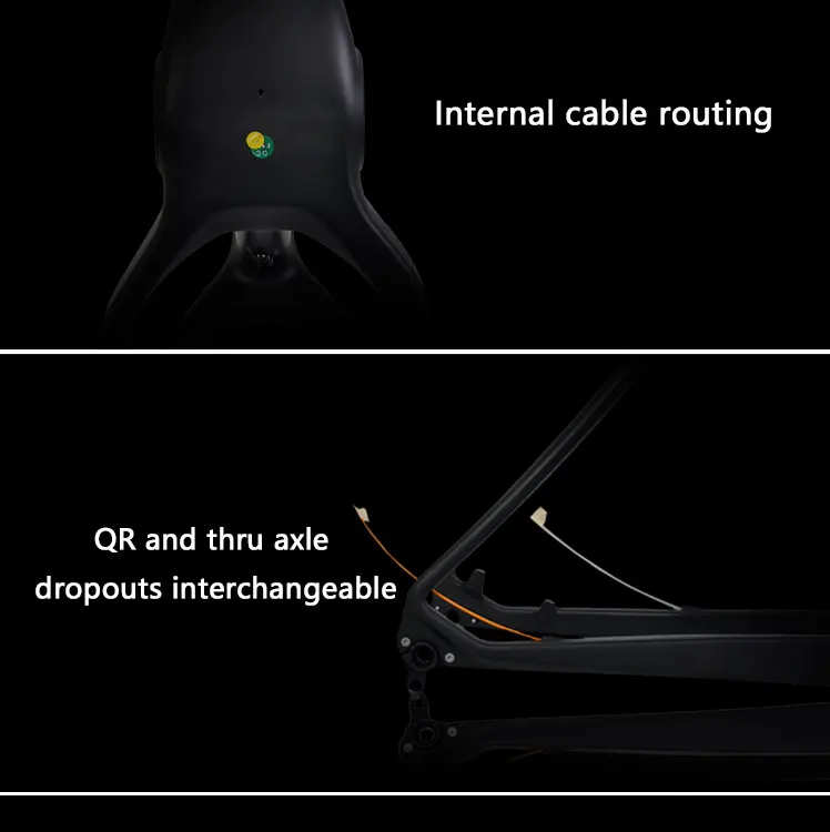 Best Brand 2019 Hot Selling WINICE fat bike frame 26er thru axle or Quick Release 26*4.8" T800 carbon fiber sand FAT frames FM190 12