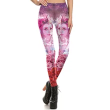 1648 Fitness Elastic font b Women b font font b Leggings b font Sexy Girl Polyester