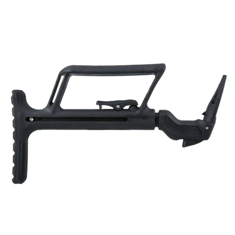 

Black Telescopic Airsoft Auxiliary Tactical Adapter Hunting Plastic Adapter PracticalDurable for Glock G17/G18/G19