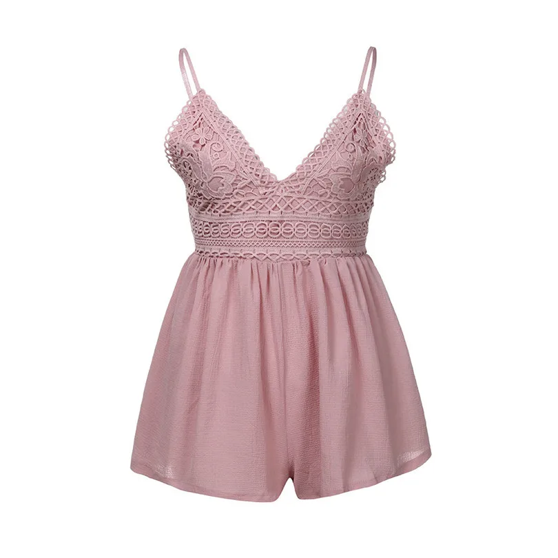  New Fashion Women Girls Summer Sexy Backless Bowknot Backless Mini Jumpsuit Evening Party Beach Jumpsuit #4F08 (28)