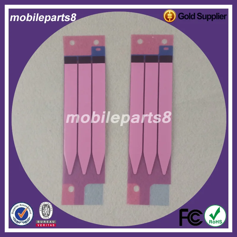 

Free shipping 100pcs/lot new Battery Sticker Adhesive Repair Parts replacement for iPhone 6 plus 5.5 inch