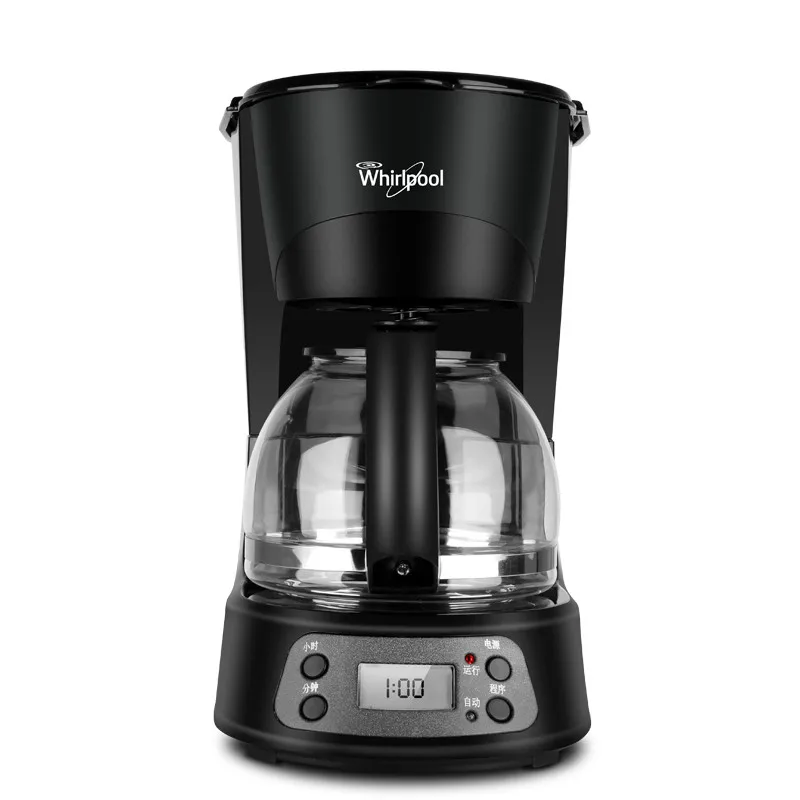 

American Coffee Machine Fully Automatic Drip Coffee Pot 24H Appointment Intelligent Temperature Control LCD Display