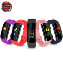 

SOVOGU B10 Dynamic Heart Rate Monitor Smart Bracelets ID115 107 S2 S3 Smart wristband Compatible Android IOS Compares Fit bit
