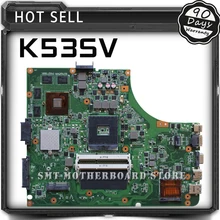 K53SV REV: 3.1 3.0 motherboard Para ASUS P53 X53S A53S K53S K53SC K53SJ K53SV laptop motherboard K53SM GT540M 1 GB