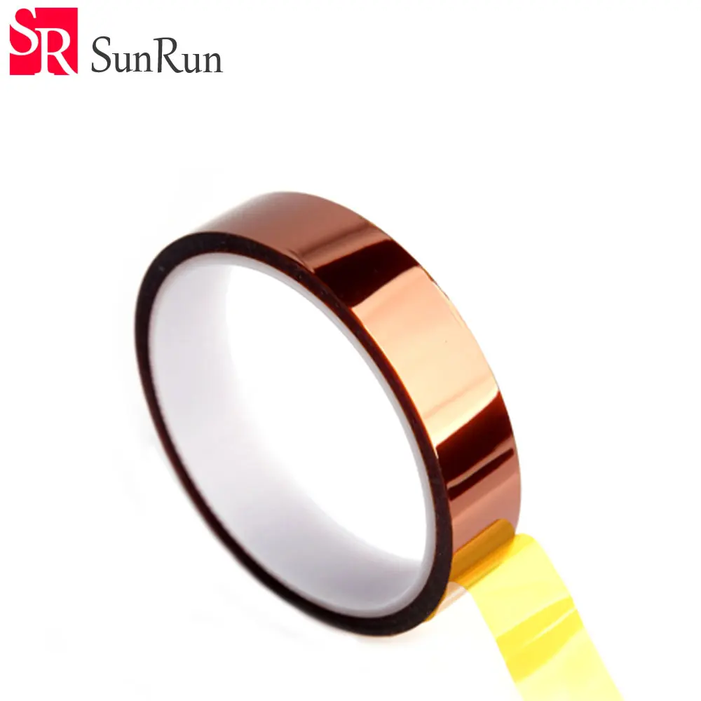 30 м клейкая лента высокотемпературная термостойкая полиимидная 260 300 градусов