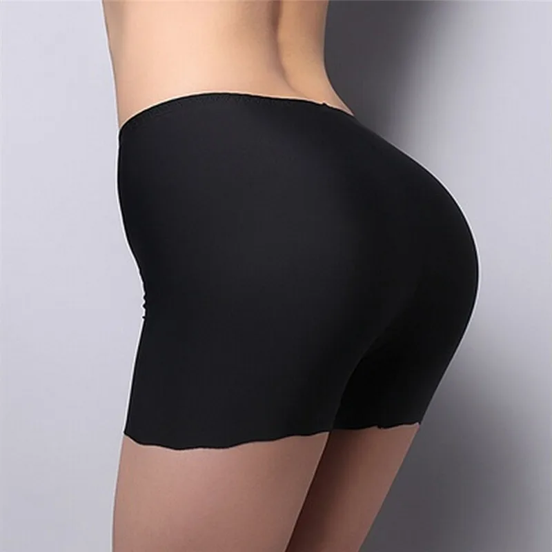Safety Short Pants Under Skirts For Women Boyshorts Panties Seamless Big Size Female Boxer Underwear|Трусы-шорты| |