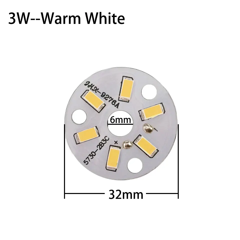 Бесплатная доставка 3 W 5 W 7 W 9 W 12 W 18W5730 Яркость SMD свет лампа-панель Панель для 3 5 7 9 12 18 W Светодиодный лампы PCB для потолка с светодиодный