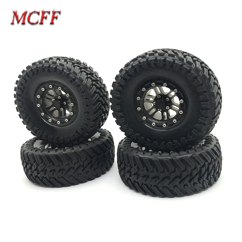 Колесные диски и шины для радиоуправляемых моделей SCX10 RR10 AX10 Wraith 1 9 1/10 Traxxas TRX4 4 шт.