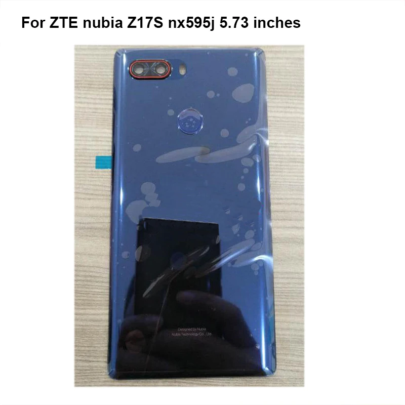 Задняя стеклянная задняя крышка для zte nubia Z17S Z 17 S NX595J NX 595J корпус батареи чехол задняя крышка для nubia Z17 S nx595j
