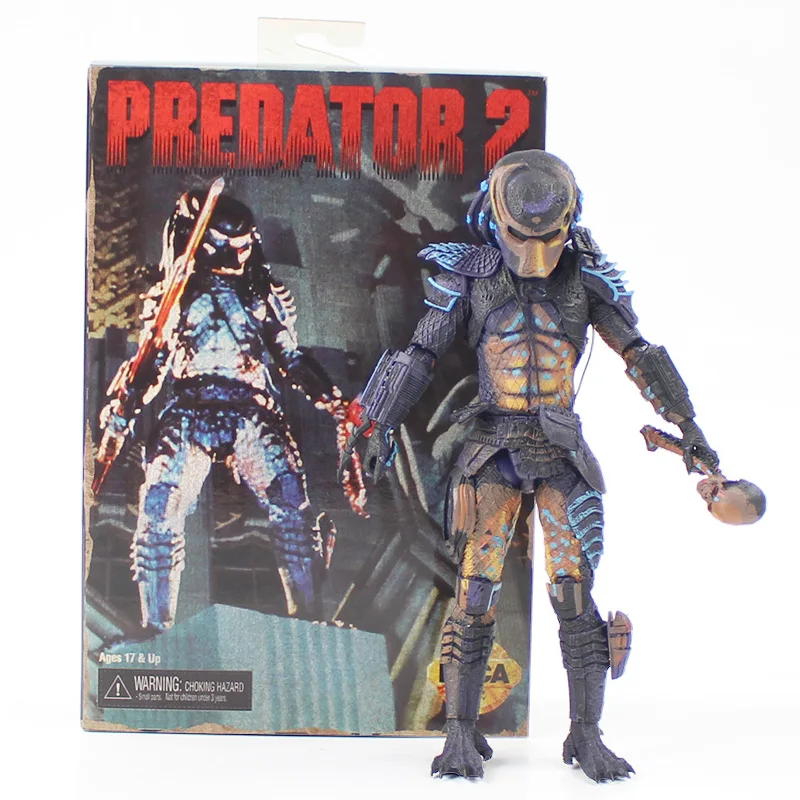 25*22cm Neca predator 2 cool action figure model toy for adult NECA Predator 2