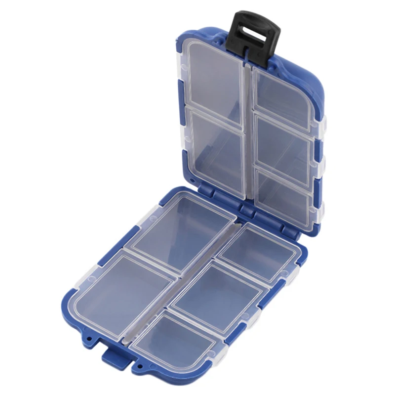 10 Compartments Storage Case Fishing Lure Spoon Hook Bait Tackle Boxin