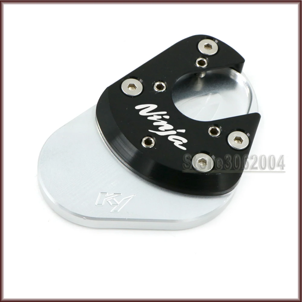 Для Kawasaki Ninja 300 ninja300 ninja400 ninja650 2010- 2013 мотоцикл боковые Подставки подставка расширения Поддержка пластины