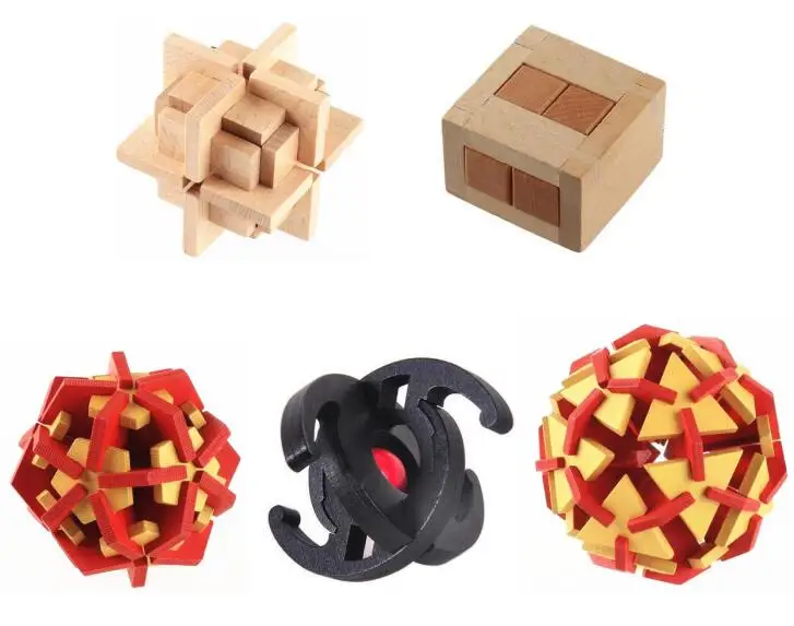 Set Wooden Puzzle