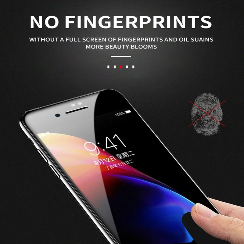  Vollständige Abdeckung Aus Gehärtetem Glas Für iPhone 6 6 s Plus 7 Plus XS Screen Protector Film Fü