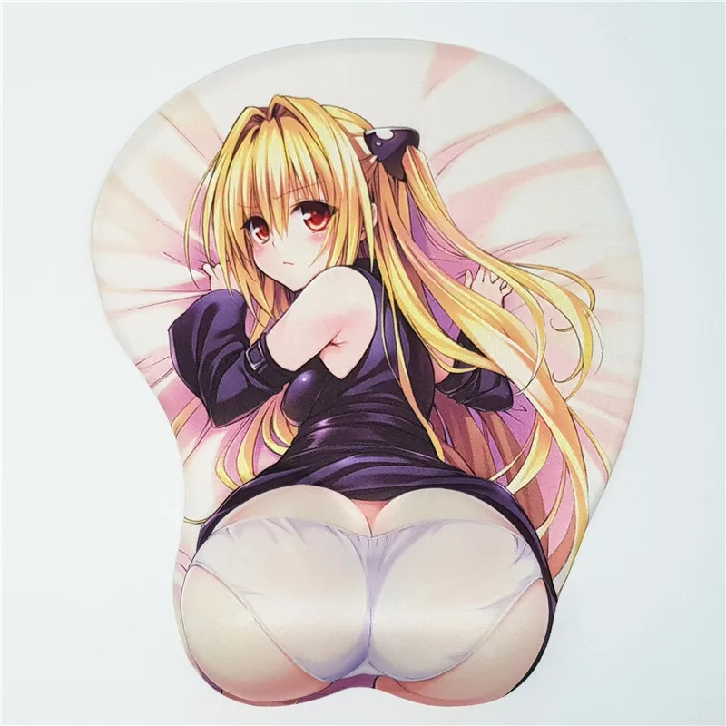 To Love RU Golden Darkness игровой коврик для мышки с Аниме Коврик для мыши Сексуальная Большая мягкая грудь 3D коврик для мыши h2.8 см/1," быстрая