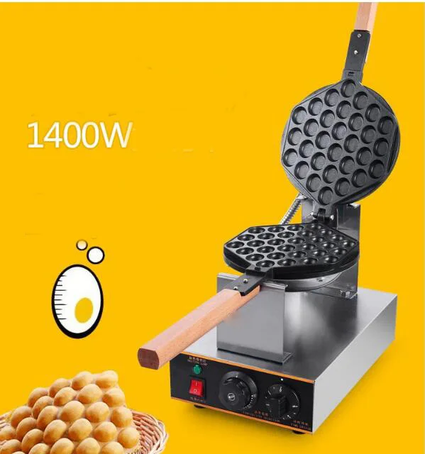 Electric Chinese eggettes waffle maker puff iron Hong Kong bubble eggs machine cake oven 110V 220V bubble waffle