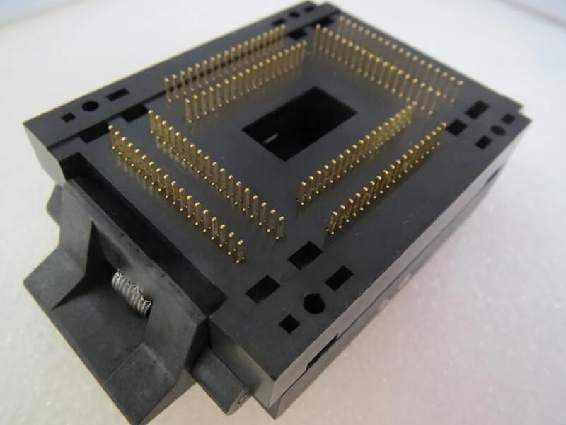 IC51-1444-1014 QFP144 шаг = 0,65 мм Размер = 28x28 мм 32x32 мм IC сиденье тестовый стенд