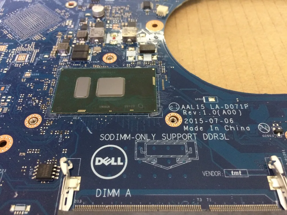 Высокое Качество MB PW46V 0PW46V CN-0PW46V для Dell Inspiron 15 5559 Материнская плата ноутбука AAL15