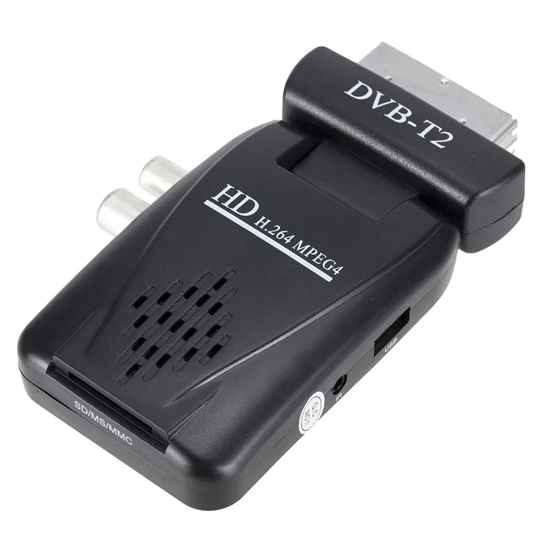 HD Scart ТВ-приставка MPEG 4 цифровой ТВ-ресивер USB рекордер сплиттер HDMI усилитель