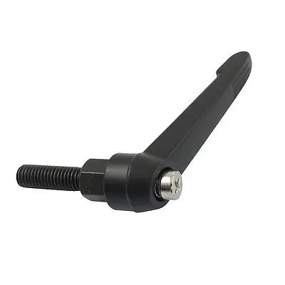 

M8 8mm Dia 25mm Length Thread Metal Machine Adjustable Handle