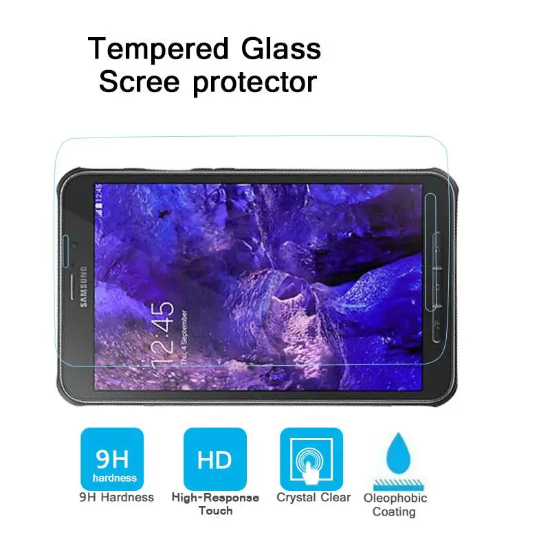 Закаленное стекло для Samsung Galaxy Tab Active T360 T365 защитная пленка 9H Взрывозащищенная