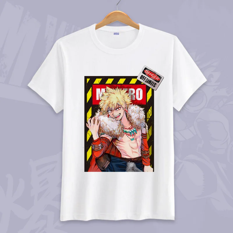Coshome Boku No Hero Academia T-Shirt Short Sleeve Tee Shirt  My Hero Academia Izuku Midoriya Printed Summer Costume (13)