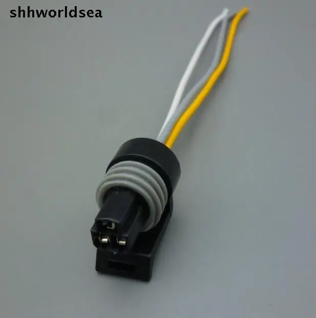 Shhworld Sea 100 шт. 3 PIN P2S Автомобильный датчик заглушка Датчик положения дроссельной заслонки TPS Водонепроницаемый Электрический разъем с проводом 3 способа