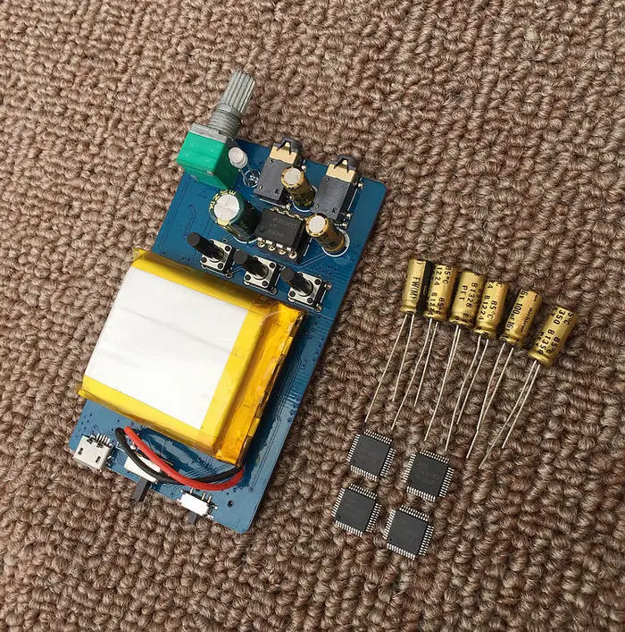 DIY MP3 Zishan Z2 плеер без потерь HiFi музыкальный с поддержкой усилителя наушников DAC AK4490