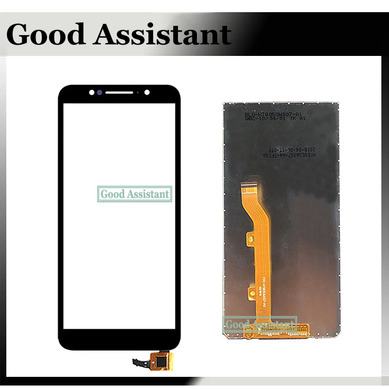 Новый черный ЖК дисплей с сенсорным экраном и дигитайзером для Alcatel 1X 5059 5059A 5059D 5059I