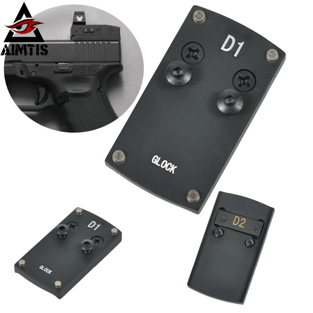 Оптика Beretta 92 Glock 17 19 22 1911 крепление для прицела пистолетного рефлекса пластина