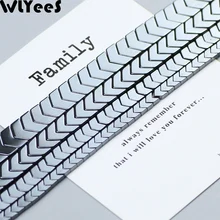 WLYeeS треугольные стрелы натуральный черный гематит бусины 4 6 8 10 мм свободные бусины ювелирные изделия ожерелье браслет серьги кулон изготовление DIY