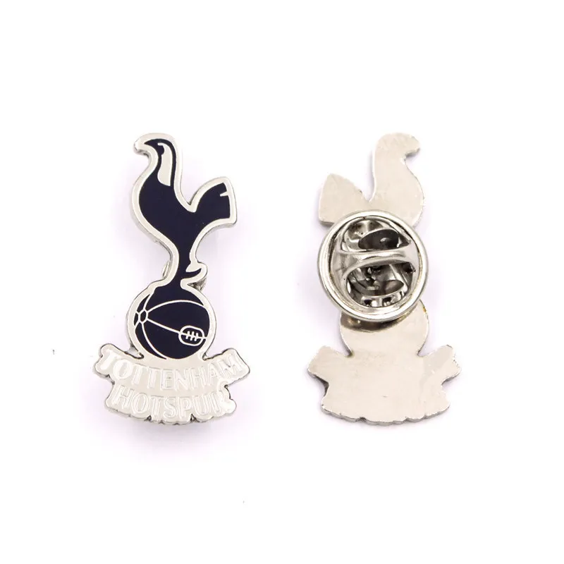 

High quality custom school badge Wholesale Custom Metal silver pin with enamel color