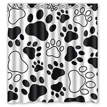 Bon Rapport Qualitéprix Sur Noir Chat Rideau De Douche