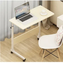 250304/Wearable PU roller/Home bed with simple desk /Folding mobile small desk/Lazy bedside laptop desk /