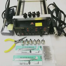 3 в 1 Digita тепловой пистолет Горячего Воздуха BGA паяльная станция+ Электрический паяльник+ инфракрасный Подогрев ИК-станция