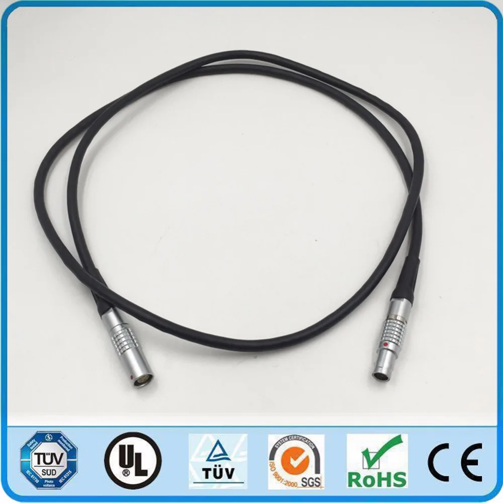 

LEMO Metal Circular Connector FGG to PHG 0B 2 3 4 5 6 7 9 Pin Male Plug to Female Socket Welding Power Cable